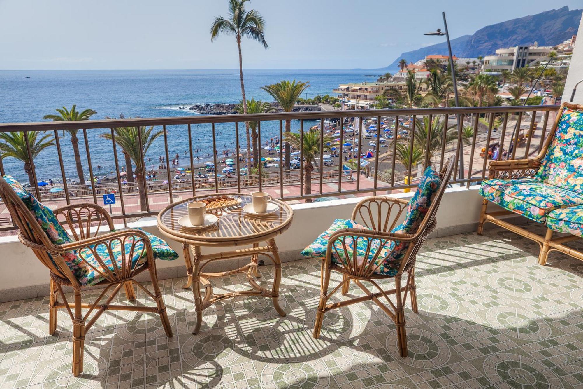 Casa De Franco - Ocean View, Terrace, Balcony, 50M From Playa La Arena, Fibre Net Lejlighed Puerto de Santiago  Eksteriør billede